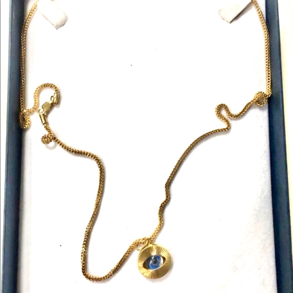 14k Gold 24 inch chain ,18k Gold pendant.